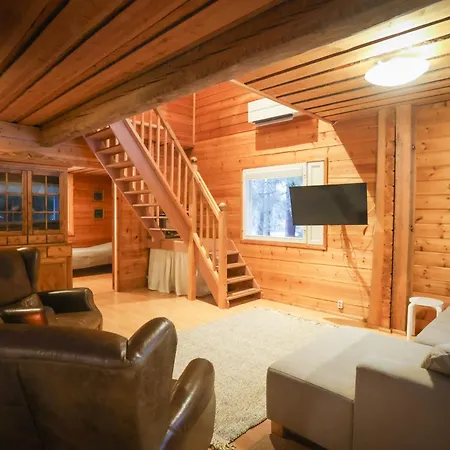 Iisland Uoma Lovely House And Sauna By The River Horská chata Ii