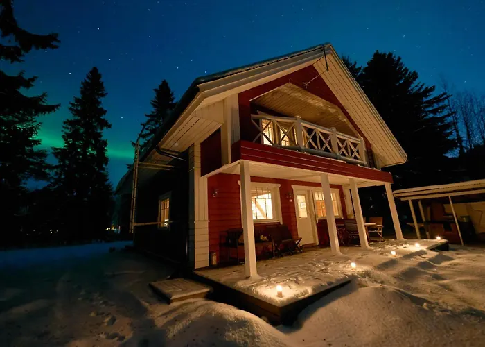 Iisland Uoma Lovely House And Sauna By The River * Ii